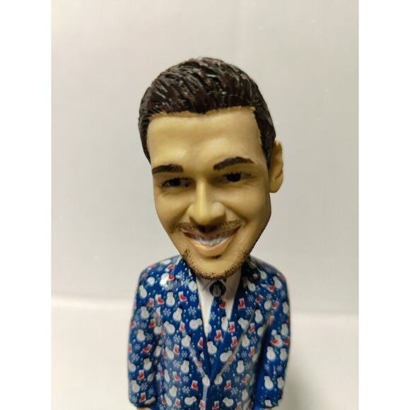 San Jose Sharks Bobblehead Hertl Holiday Suit 2018 - Picture 2 of 16